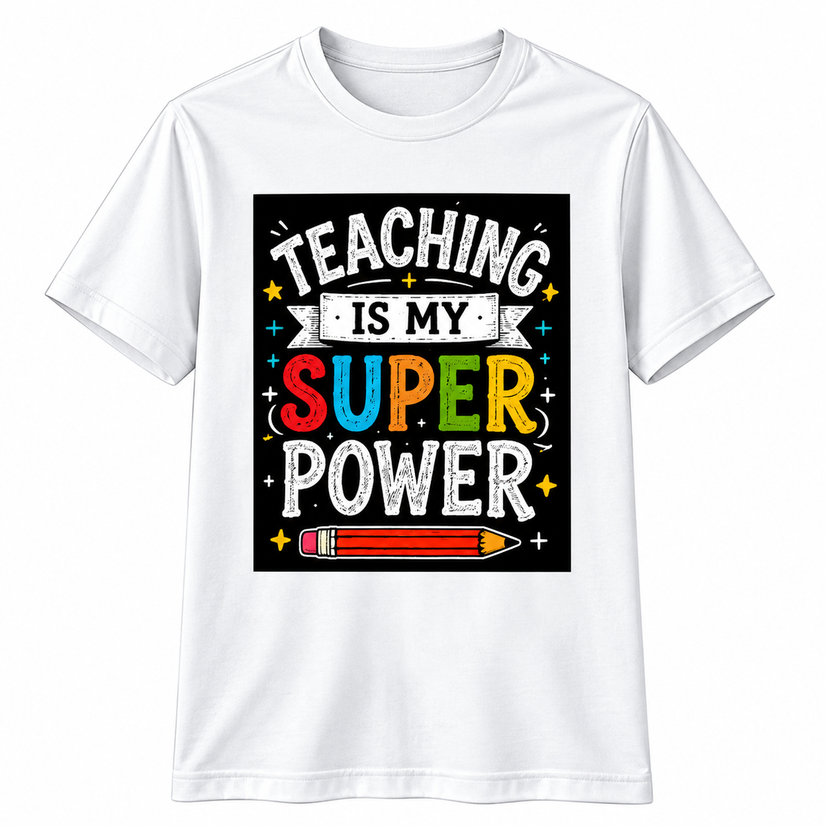 Custom Printed Teaching is My Power-001-image3