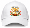 Let Your Light Shine Printed Cotton Cap-IMAGE1