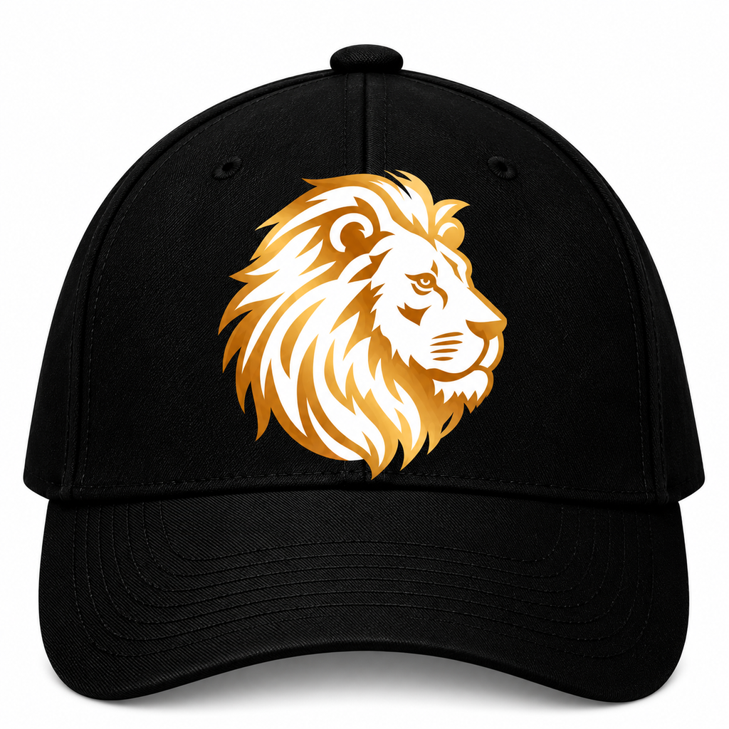 Lion Black Cap Pure Cotton-001-image2