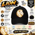 Lion Black Cap Pure Cotton-001-image1