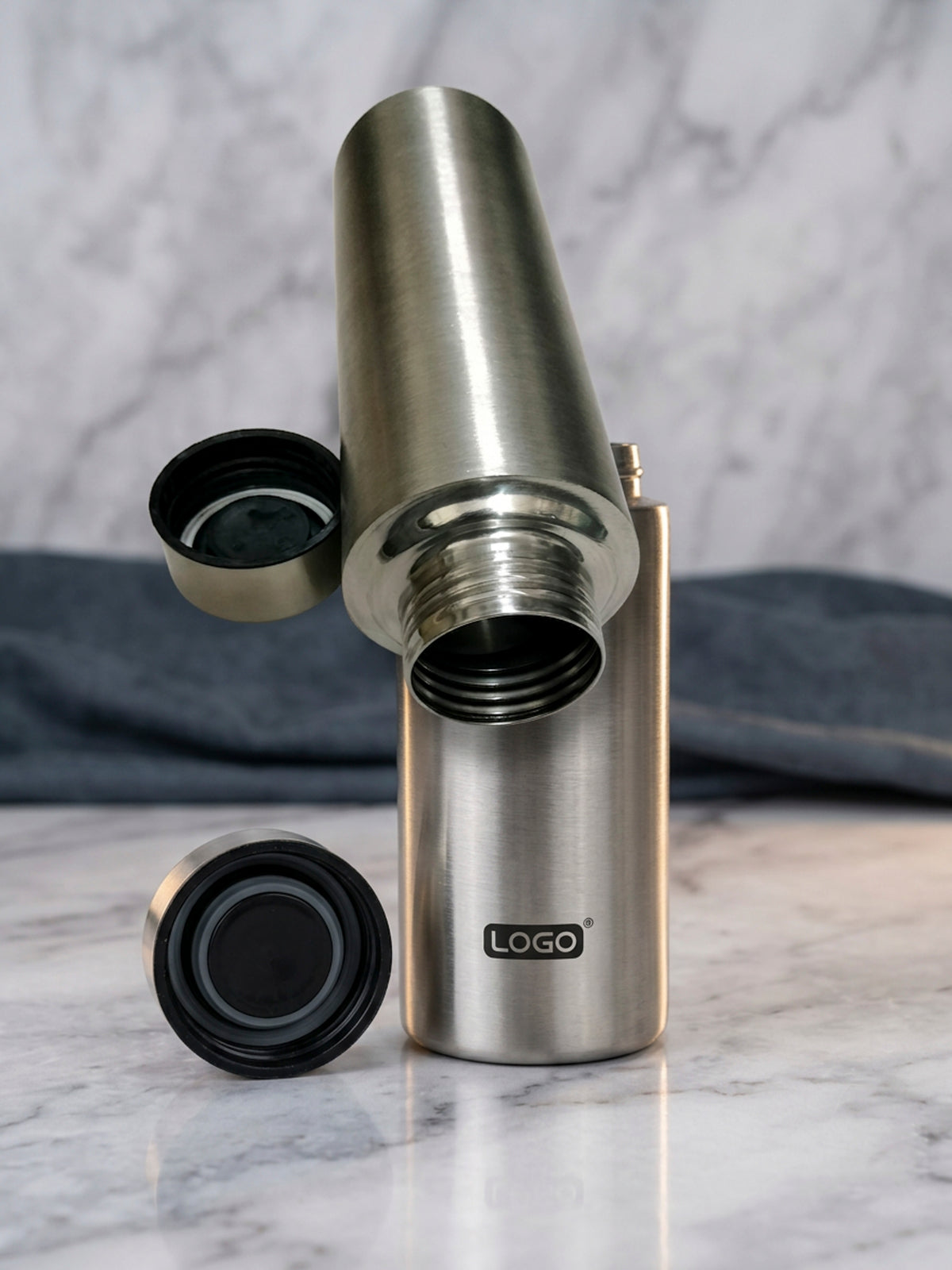 Steel 350ml Sipper Bottle-001